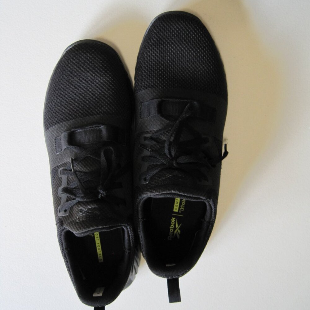 Reebok Black Mesh comfort ortholite shoes sz 11 mens - Picture 3 of 11